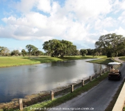 Spruce Creek Fly In Community in Florida im Gelände. Views of Spruce Creek Airpark.
