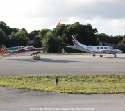 Spruce Creek Fly In Community in Florida im Gelände. Views of Spruce Creek Airpark.
