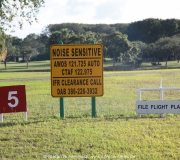 Spruce Creek Fly In Community in Florida im Gelände. Views of Spruce Creek Airpark.