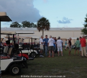 Spruce Creek Fly In Community in Florida im Gelände. Views of Spruce Creek Airpark.