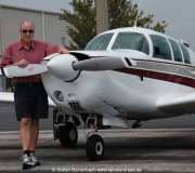 Stefan Buntenbach mit Mooney M20F N6377Q