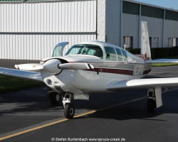 Mooney M20F N6377 at Spruce Creek Fly-In Community in Florida