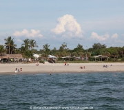 Strandabschnitt am Golf von Mexiko im Bereich von Venice, Florida, südlich von Sarasota.