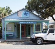 Barefoot Artist Cave in Cedar Key. Florida.