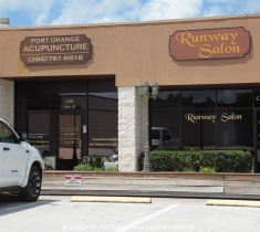 Spruce Creek Fly In Community in Florida im Gelände. Views of Spruce Creek Airpark.
