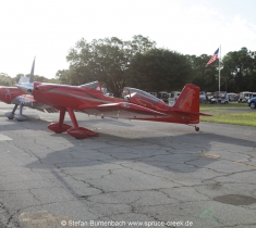 Spruce Creek Fly In Community in Florida im Gelände. Views of Spruce Creek Airpark.