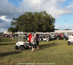 Spruce Creek Fly In Community in Florida im Gelände. Views of Spruce Creek Airpark.