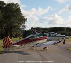 Spruce Creek Fly In Community in Florida im Gelände. Views of Spruce Creek Airpark.