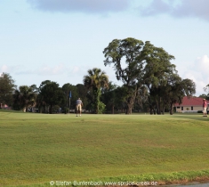 Spruce Creek Fly In Community in Florida im Gelände. Views of Spruce Creek Airpark.
