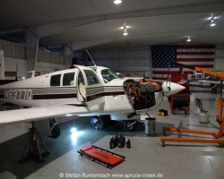 Mooney service for M20F N6377Q done at Don Maxwell Aviation in Longview, in Texas. --- Mooney M20F IMG_1024