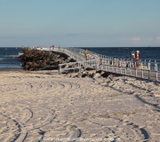 Pier am Ponce Inlet in Floirda an der Atlantik-Küste.