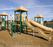 Kinderspielplatz in der Spruce Creek Fly In Community, der größten Fly In Community der Welt.