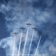 Eine 5er Formation des Gaggle Flight über dem Spruce Creek Airport in Florida ---  Impressionen von der Spruce Creek Toyparade 2014 IMG_7479